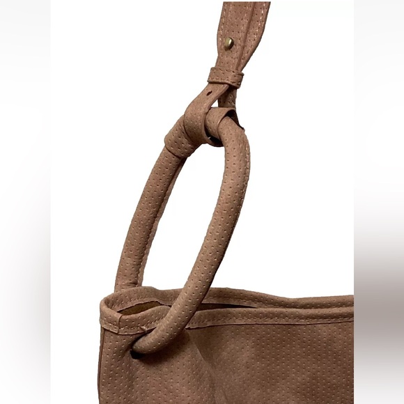 Anthropologie Suede Tan Tie Dye Purse & Bag! - Picture 3 of 14